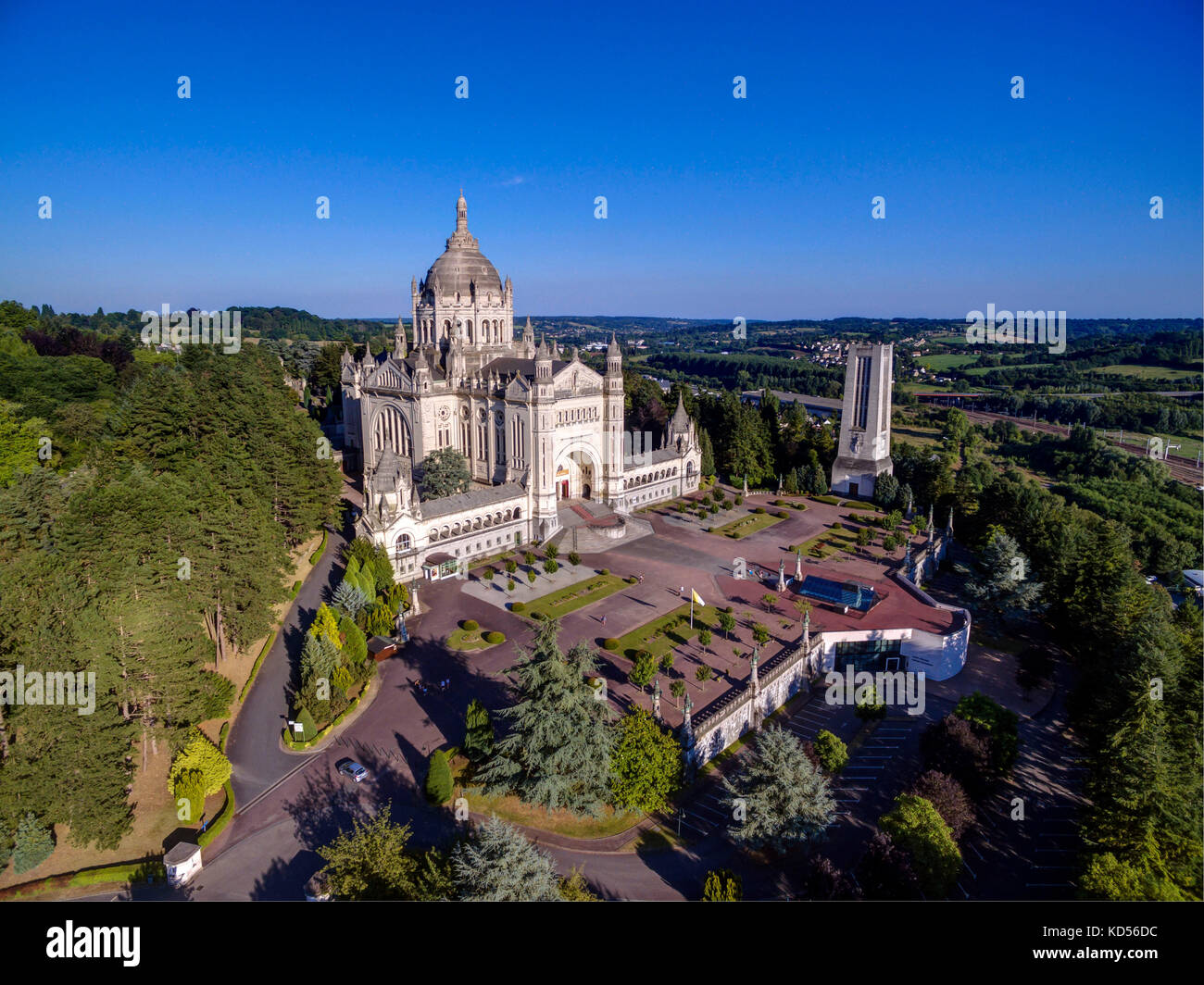 Lisieux (Brittany, northwestern France) Basilica of St. Therese of