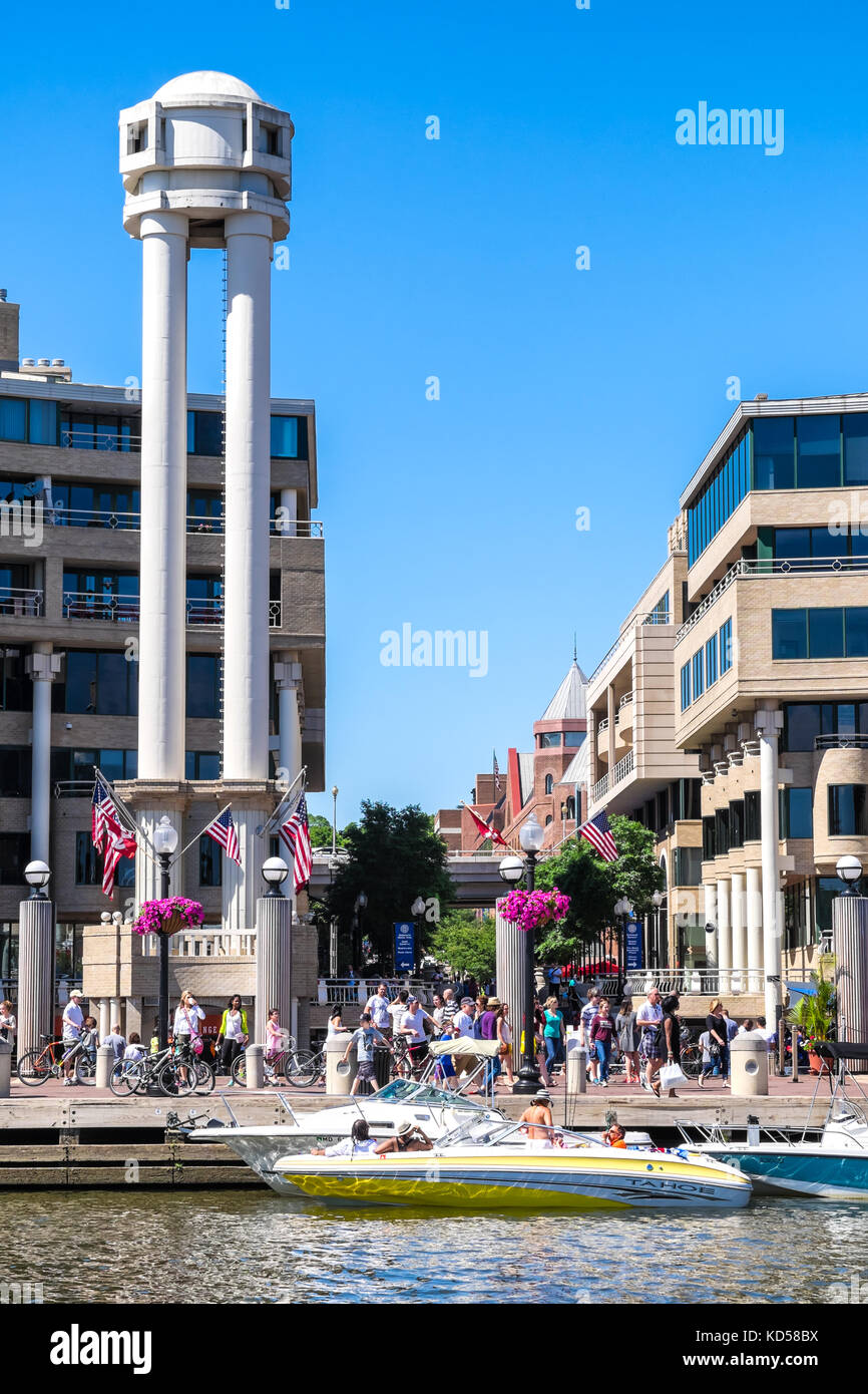WASHINGTON DCMay 24, 2015 waterfront viewed from the