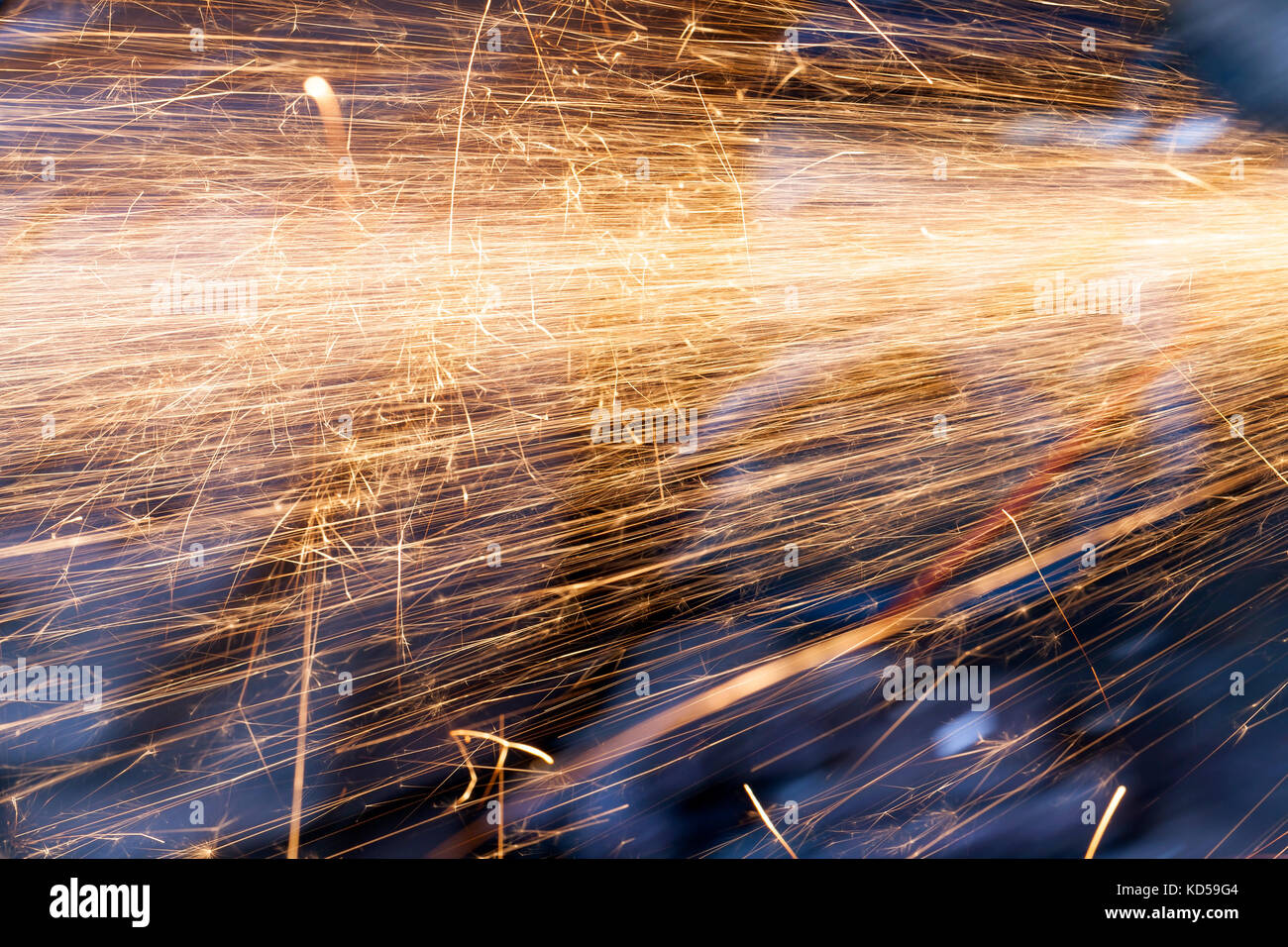 orange sparks, repair Stock Photo Alamy