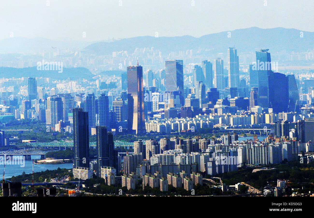 Skyscrapers In Seoul Skyscrapers In Seoul