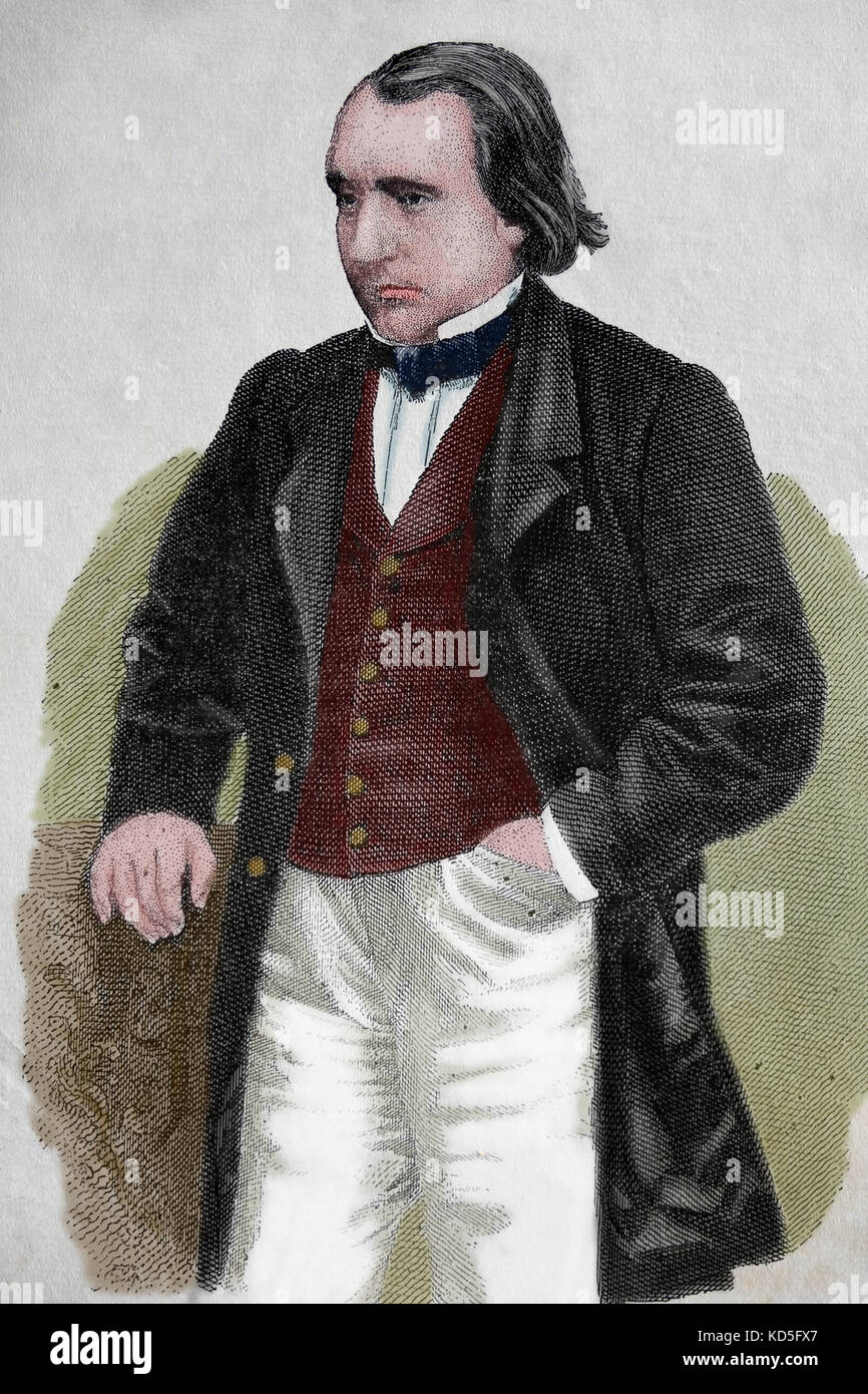 Ernest Renan (1823-1892). French expert of Semitic languages ...