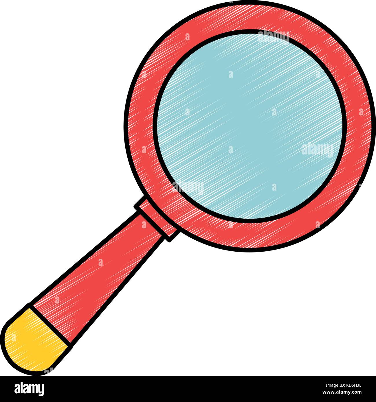 magnifying glass isolated icon vector illustration design Stock Vector ...