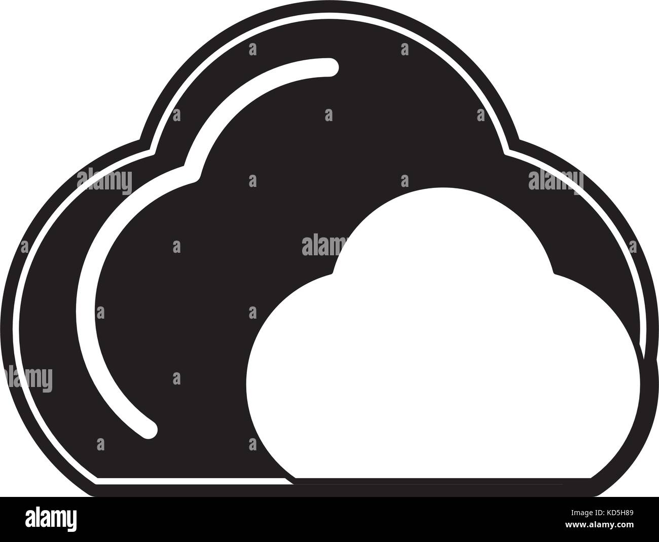 cloud vector illustration Stock Vector Image & Art - Alamy