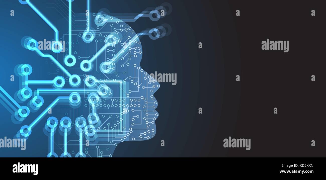Artificial intelligence Stock Vector Images - Alamy
