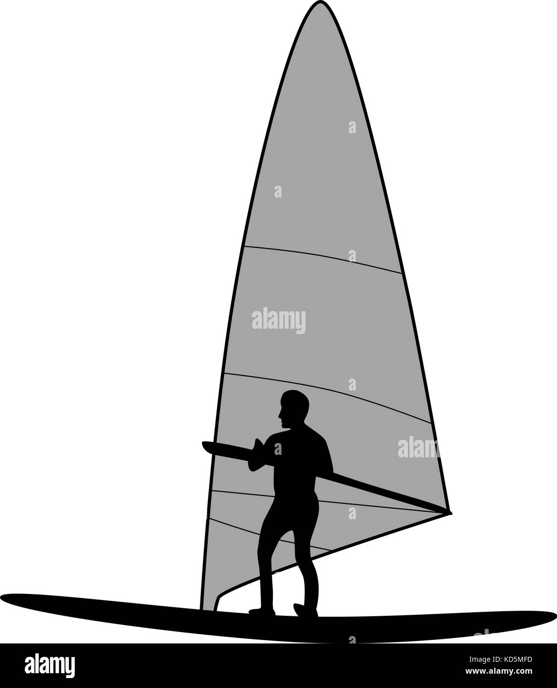 surfing silhouette vector Stock Vector Image & Art - Alamy