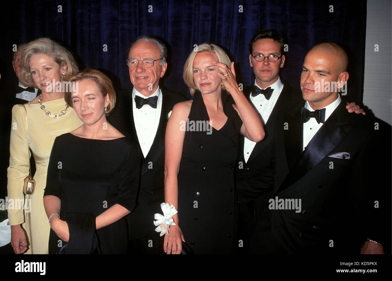 Rupert Murdoch and family at the UJA Federation Dinner in his honor in New York City.  May 29, 1997  © RTSpellman / MediaPunch Stock Photo