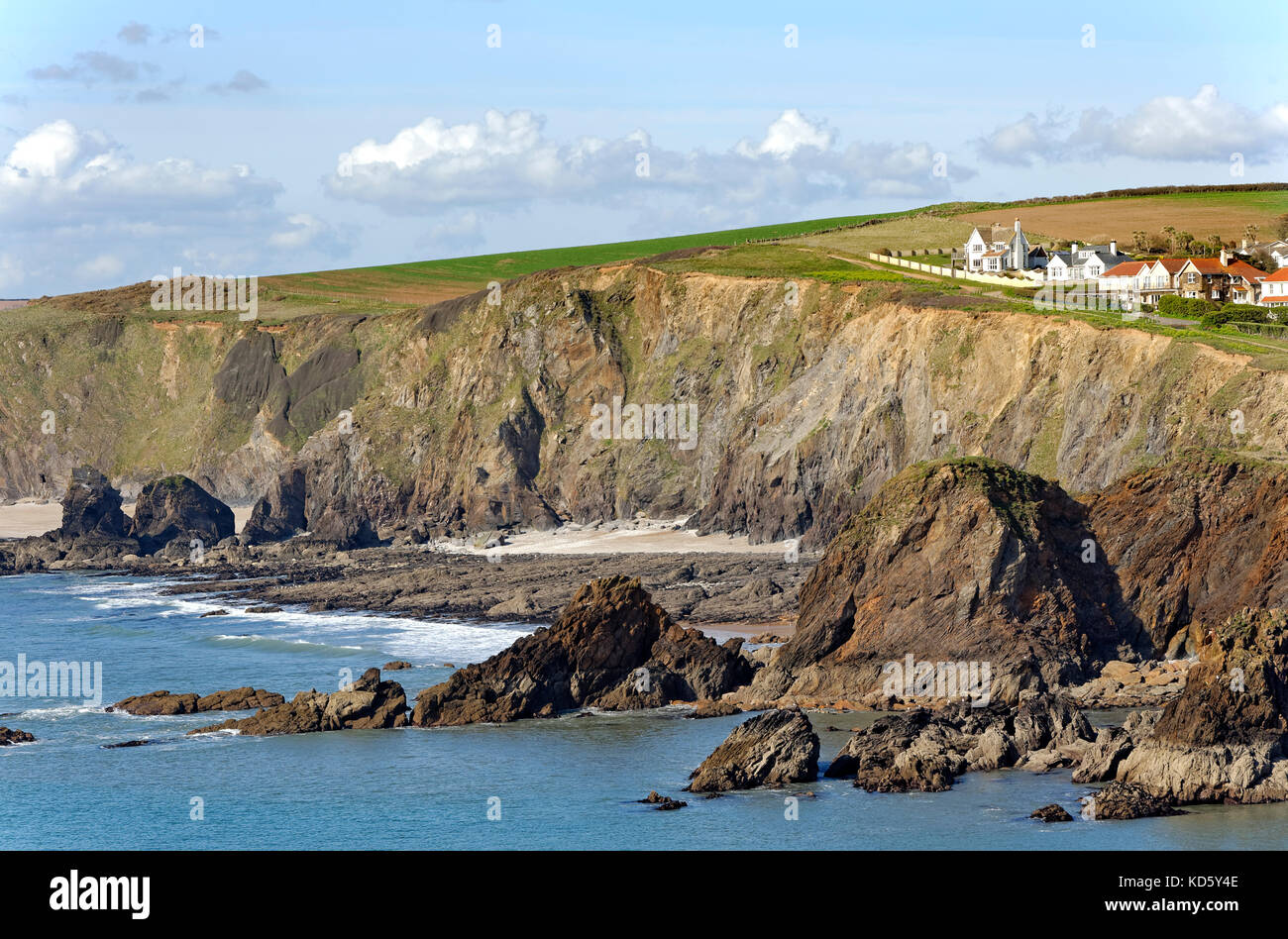 Hope cove beach kingsbridge hires stock photography and images Alamy