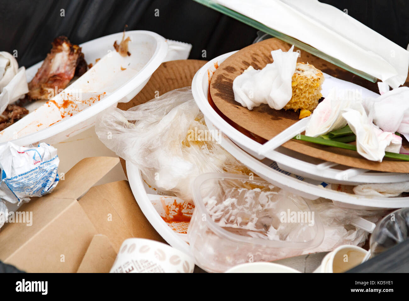 Food waste bin plate hires stock photography and images Alamy