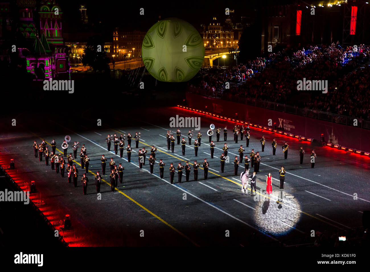 Performance Of Russian Moscow Military Band On International Military ...