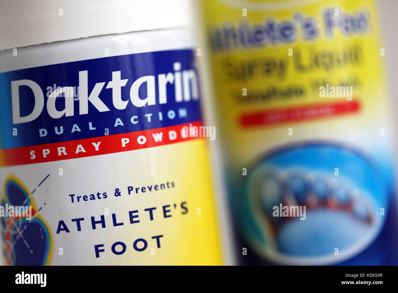 Athlete's foot treatments Stock Photo Alamy