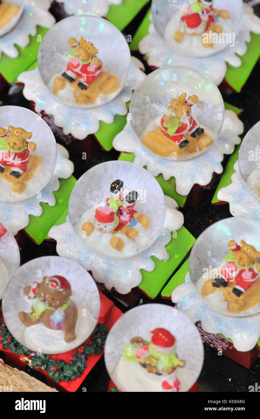Snowglobes for sale Stock Photo Alamy