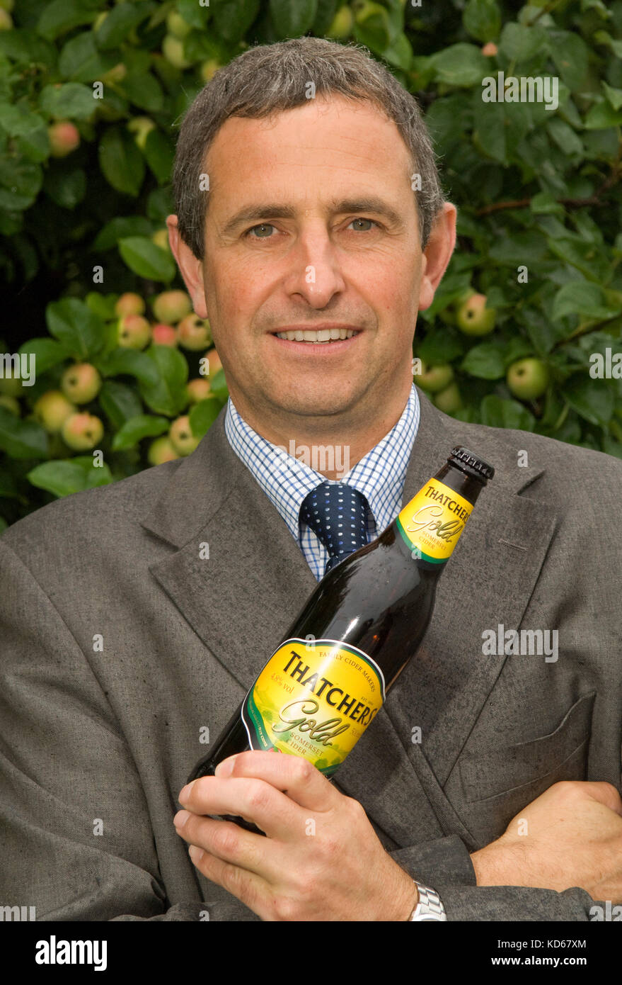 Martin Thatcher CEO of Thatchers Cider, Sandford, nr.Bristol Stock