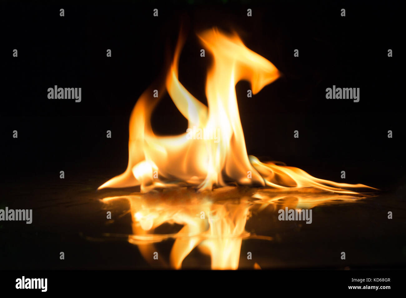 Fire flames Stock Photo