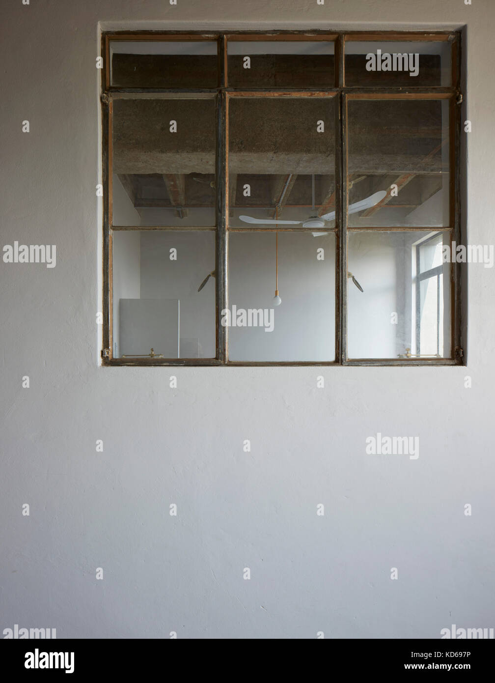 Window view through. Pixley House, Durban, South Africa. Architect