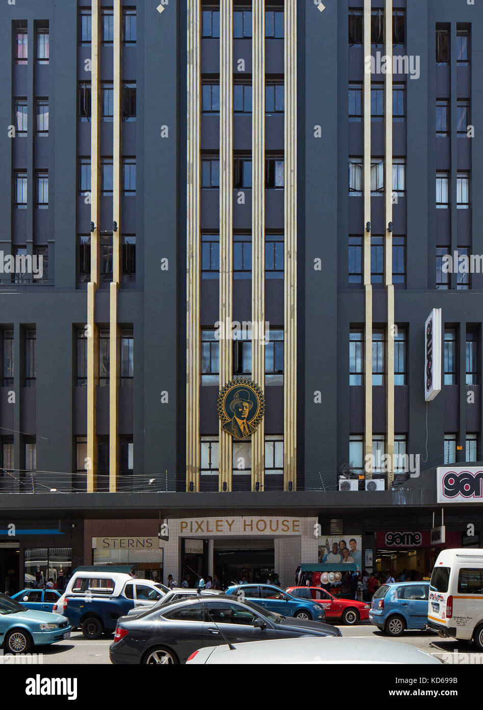 Front elevation of main facade. Pixley House, Durban, South Africa