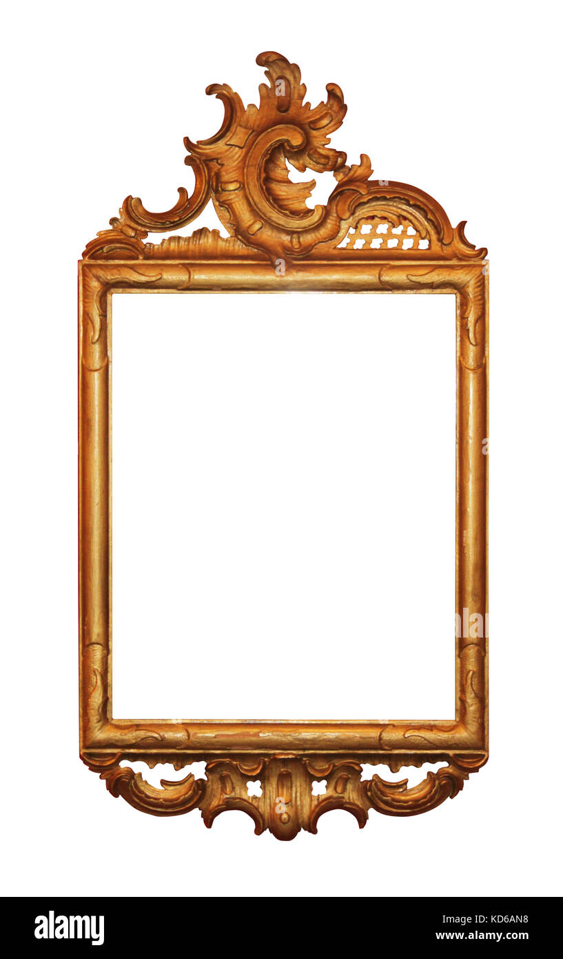 Elegant gold picture frame hi-res stock photography and images - Alamy
