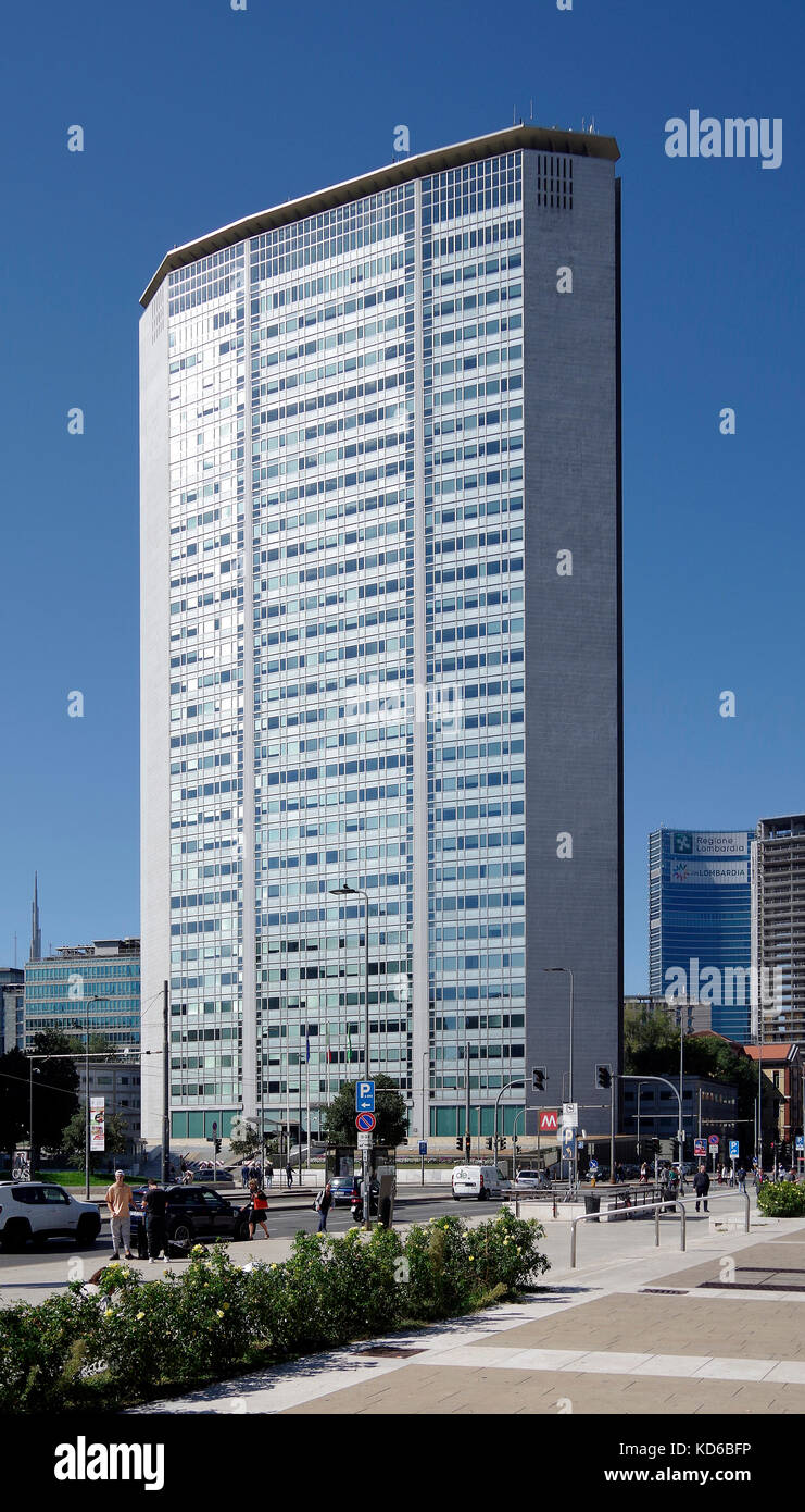 The Pirelli building, Milan Stock Photo