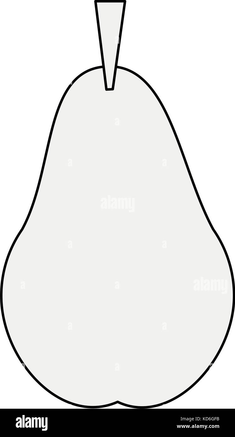 pear fruit icon image vector illustration design Stock Vector Image ...