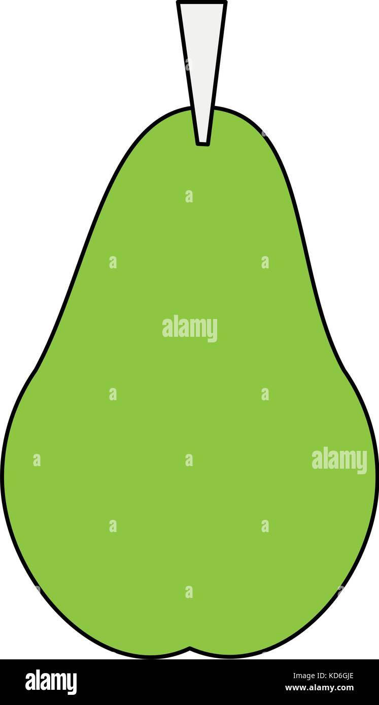 pear fruit icon image vector illustration design Stock Vector Image ...