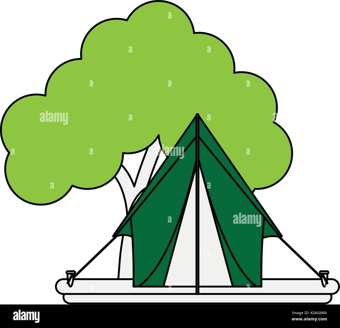 camping tent icon image vector illustration design Stock Vector Image ...
