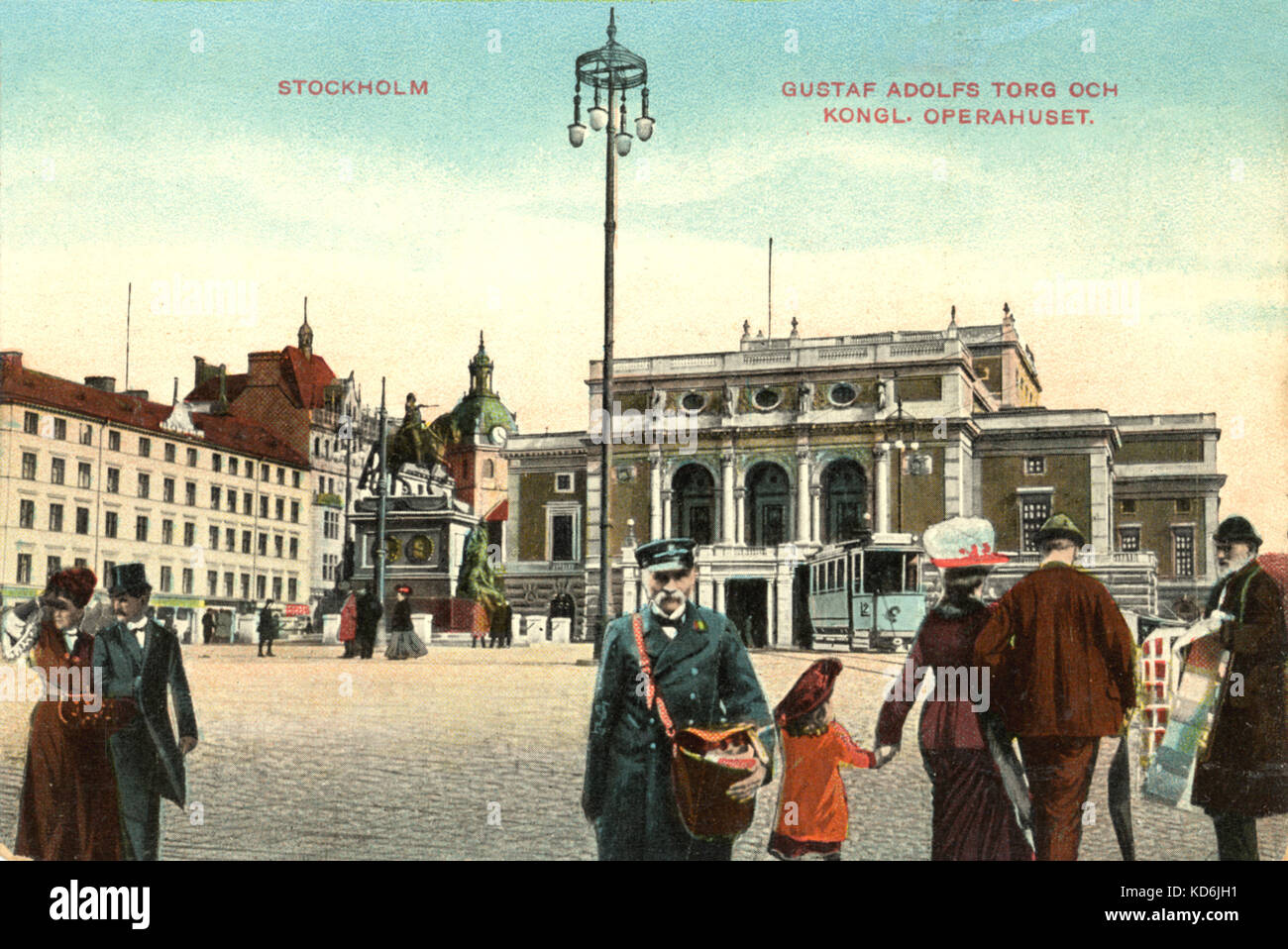 Swedish Royal Opera House Stockholm Very Early 20th - 