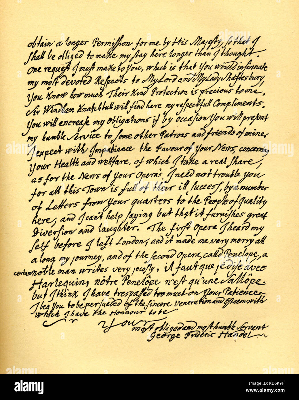 Handels Letter From Dublin To Charles Jennens Who Selected Words From Isiah In The Bible For Messiah Oratorio Words Set To Music Before He Left England Handels Letter From Dublin To Charles Jennens Who Selected Words From Isiah In The Bible For Messiah Oratorio Words Set To Music Before He Left England