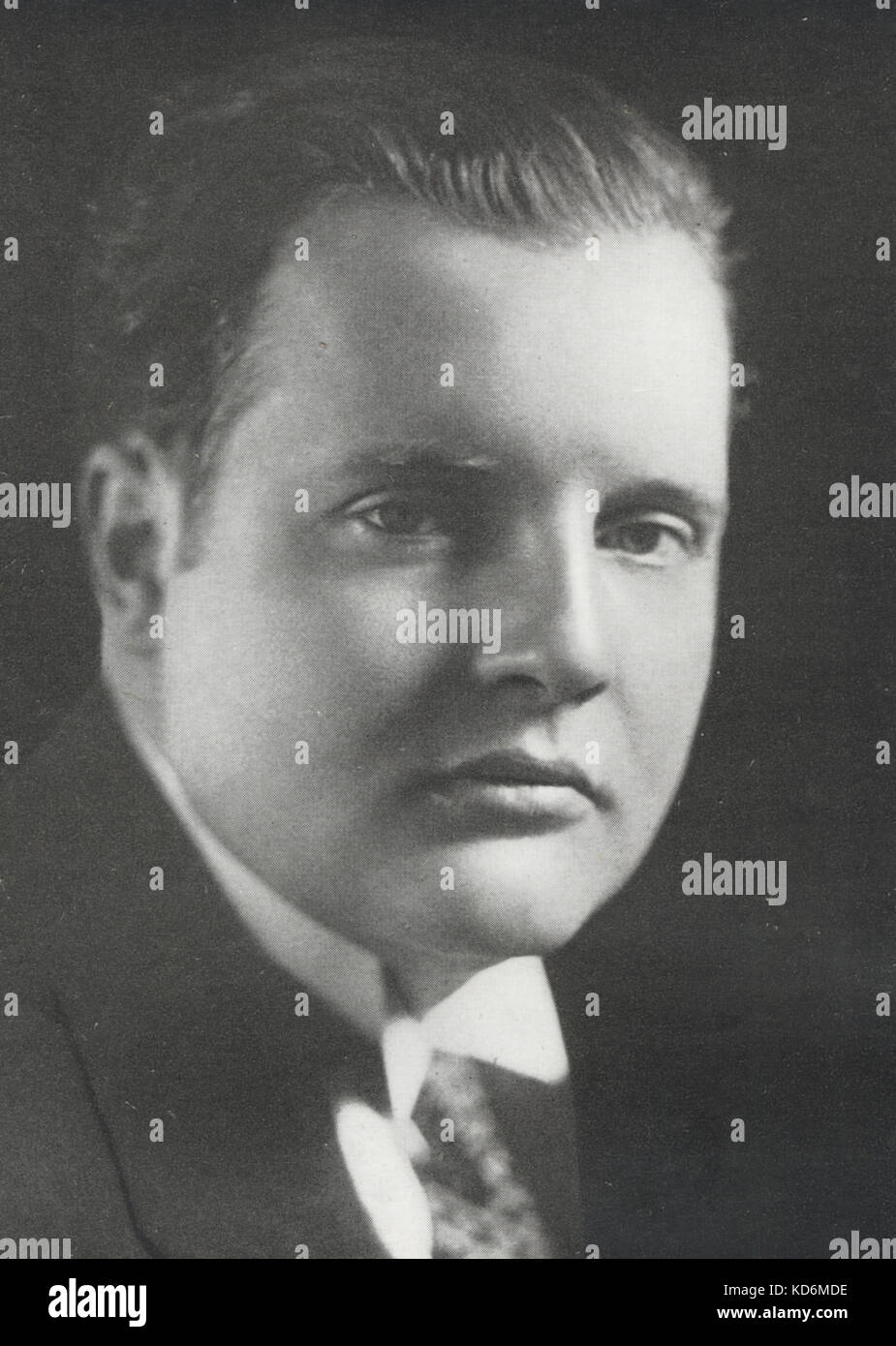 Constant Lambert portrait. English composer, conductor and writer on music, 23 August 1905 - 21 August 1951. Stock Photo