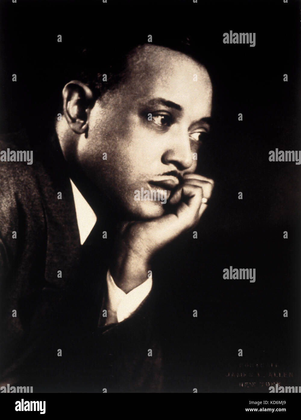 William Still Grant, portrait. American composer and conductor. 1895