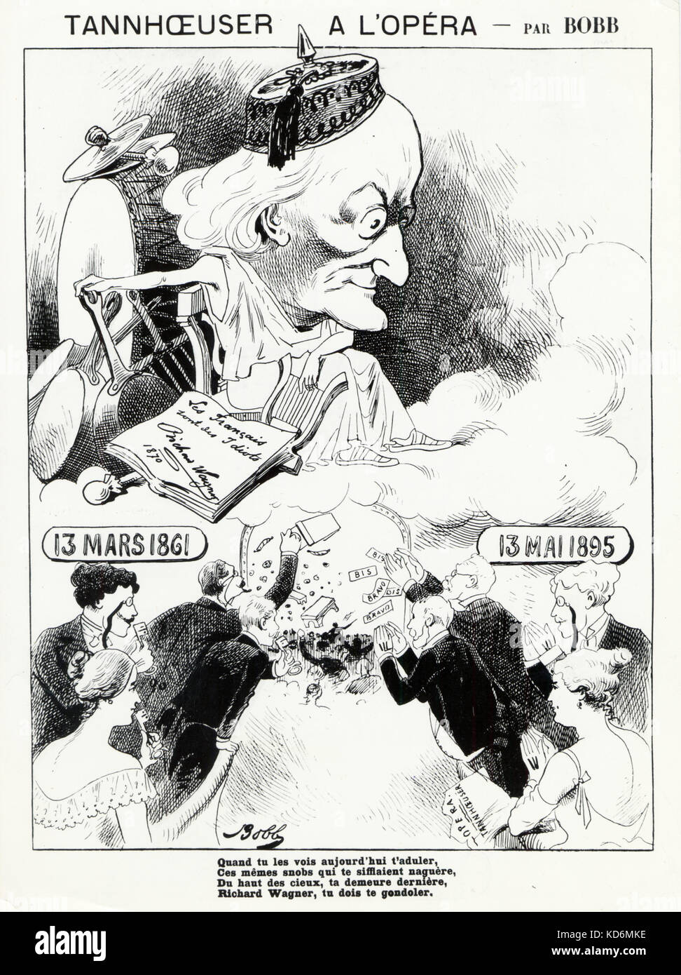 Richard wagner caricature hires stock photography and images Alamy