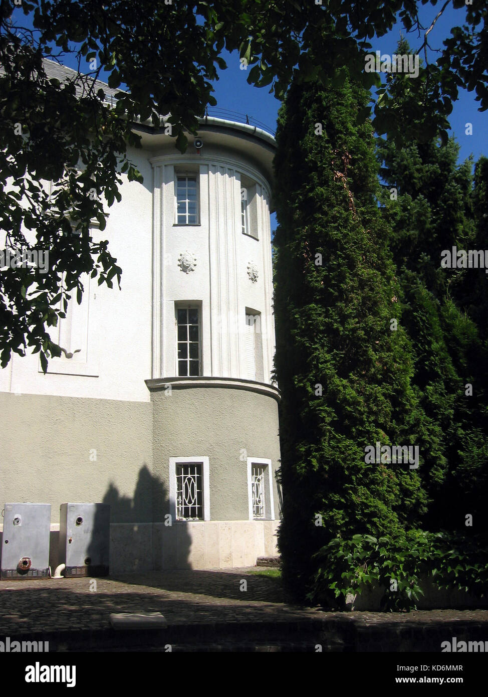 Exterior of the Bela Bartok Memorial House, Budapest, Hungary. Hungarian composer and pianist, 1881-1945. Stock Photo