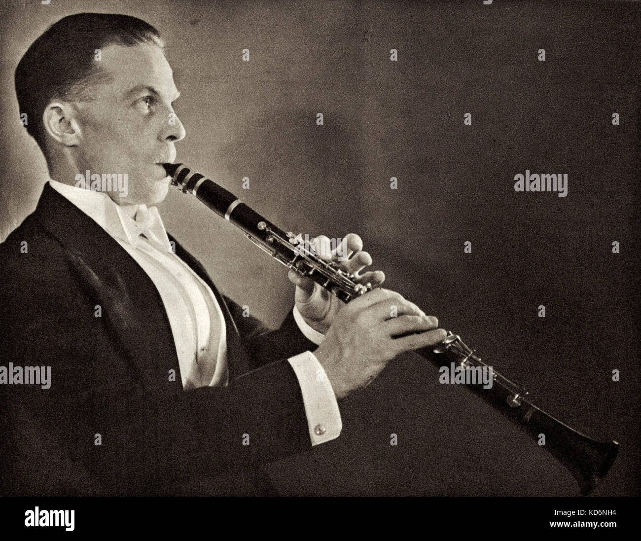 Clarinet - played by Frederic Thurston . 21 September 1901 – 12 December 1953 Stock Photo