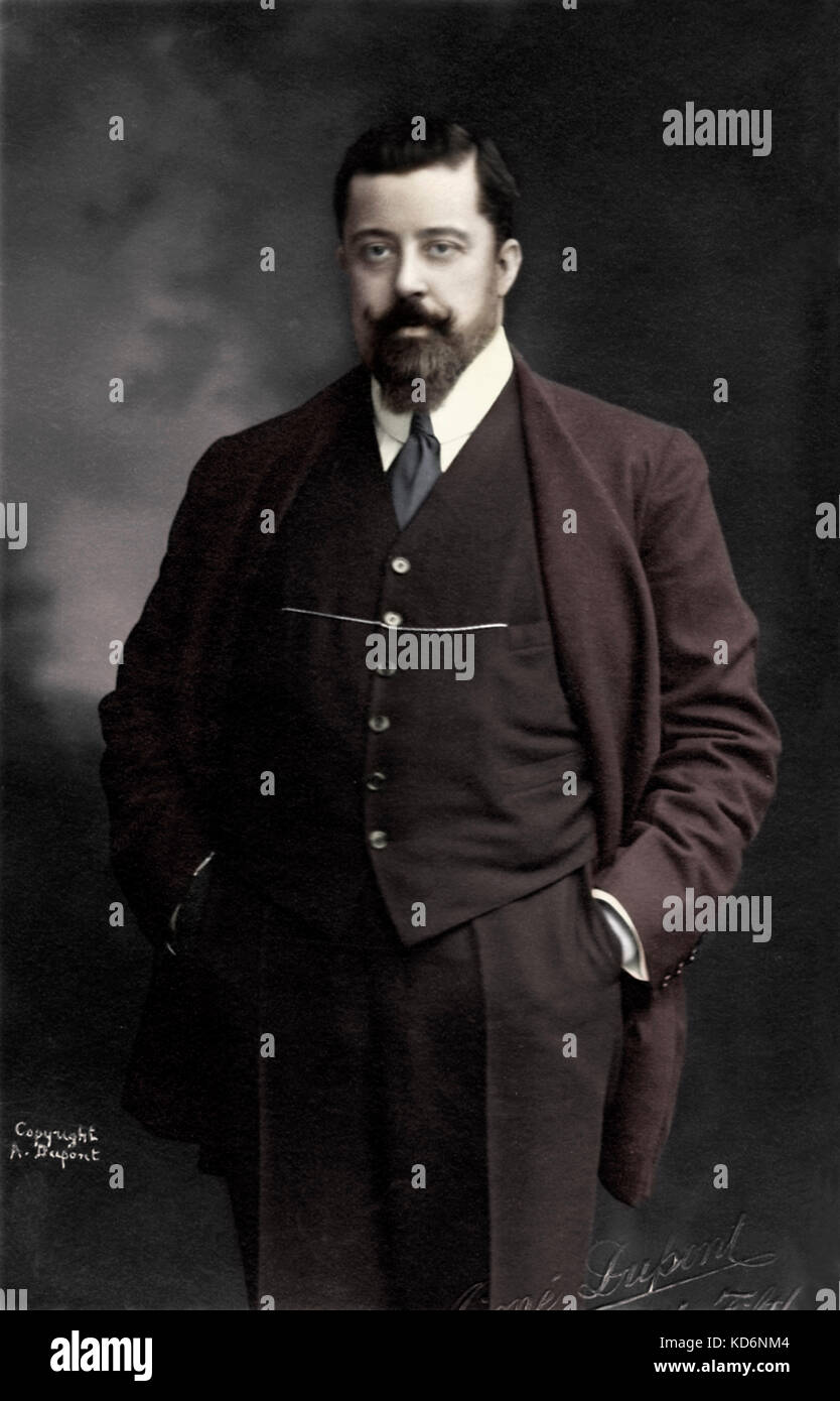 Giulio Gatti-Casazza - portrait.  Italian operatic manager. 1869-1940 - director of the Metropolitan Opera, New York City (from 1908). Stock Photo