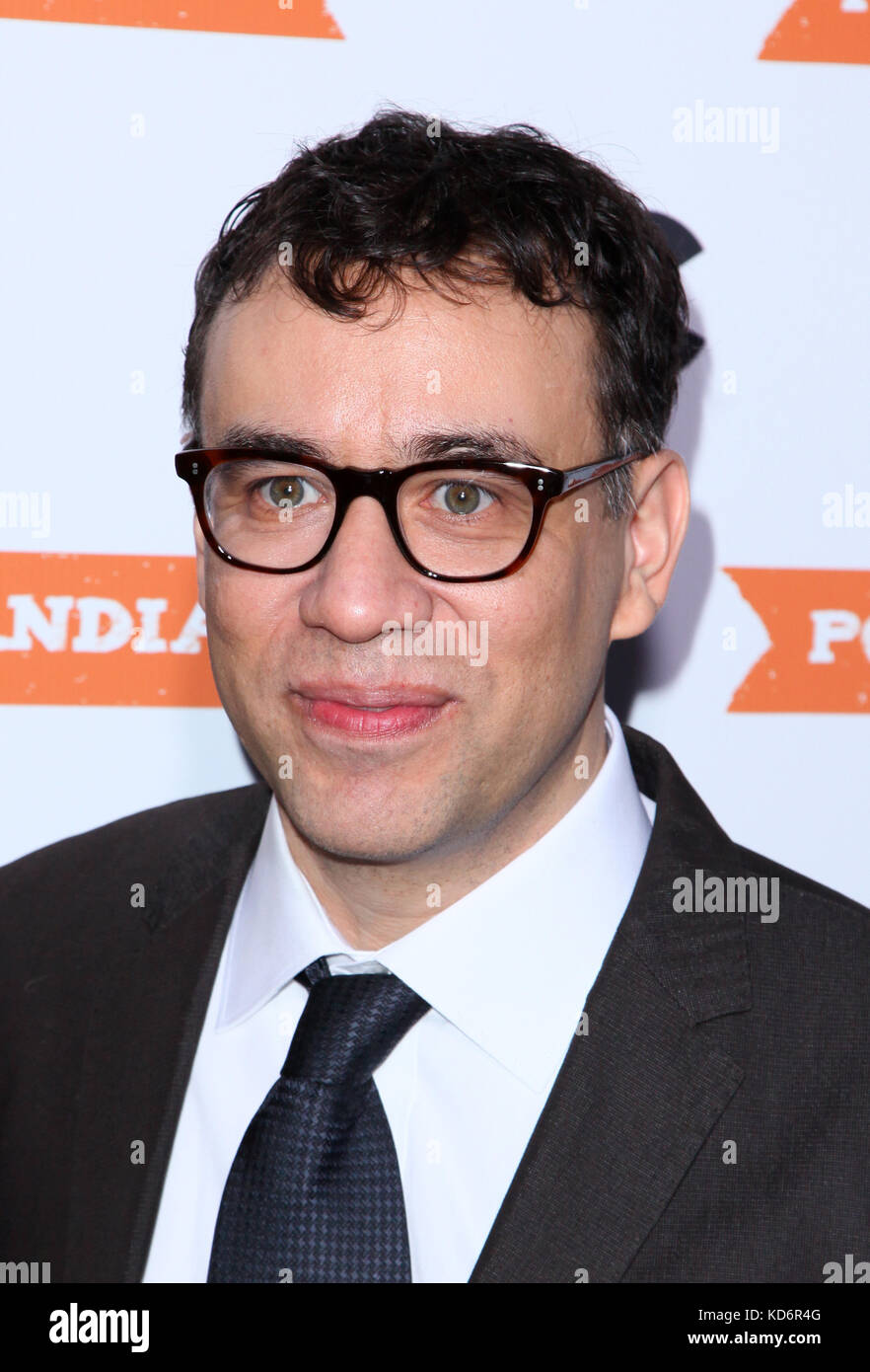 Fred Armisen pictured at the premiere of IFCs' comedy series ' Portlandia ' at The Edison Ballroom in New York City, January 19, 2011 © Martin Roe / MediaPunch Inc Stock Photo