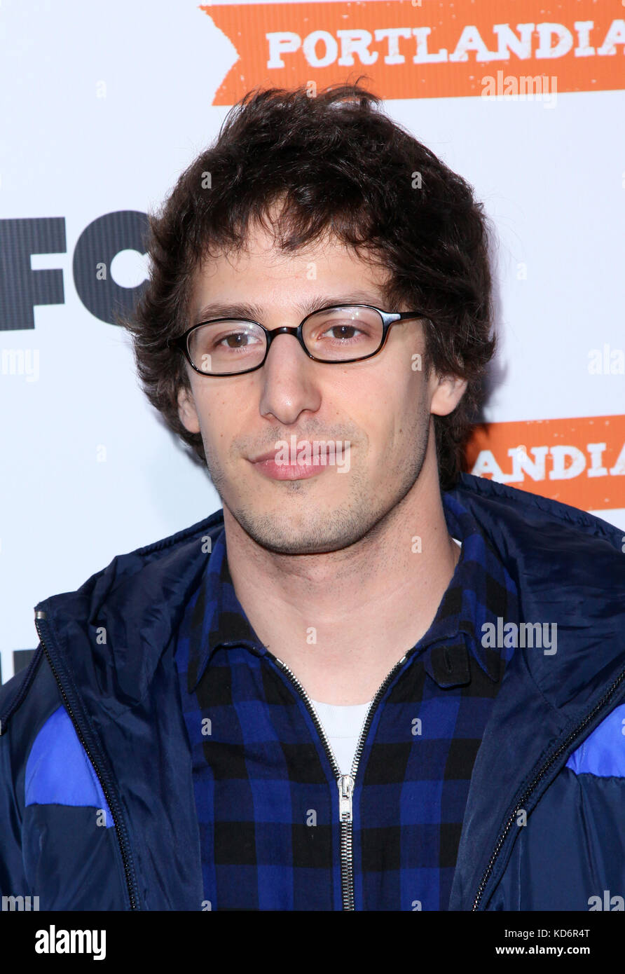 Andy Samberg pictured at the premiere of IFCs' comedy series ' Portlandia ' at The Edison Ballroom in New York City, January 19, 2011 © Martin Roe / MediaPunch Inc Stock Photo