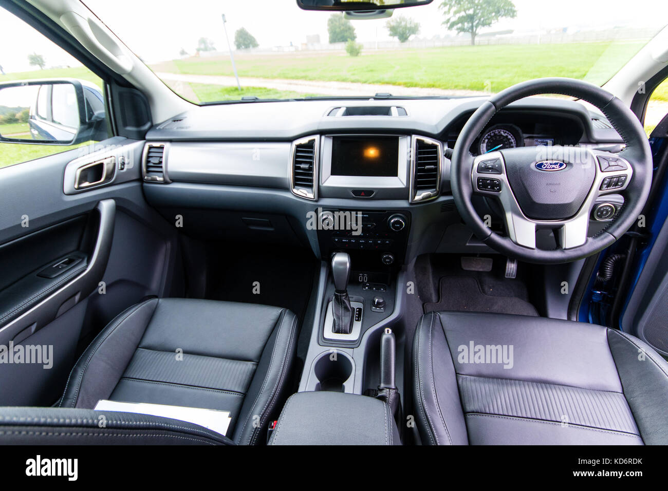 UK Spec Ford Ranger Stock Photo