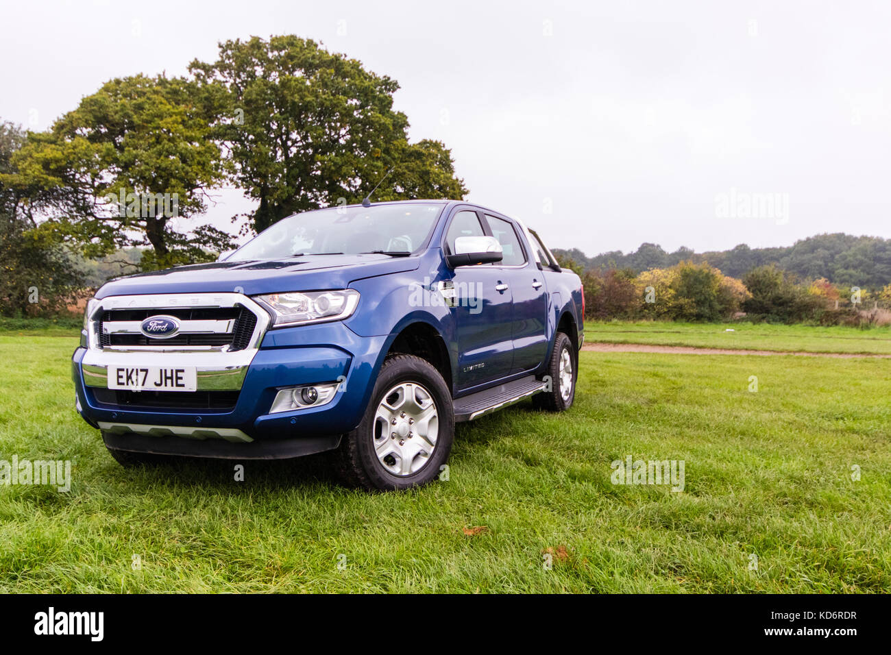 UK Spec Ford Ranger Stock Photo