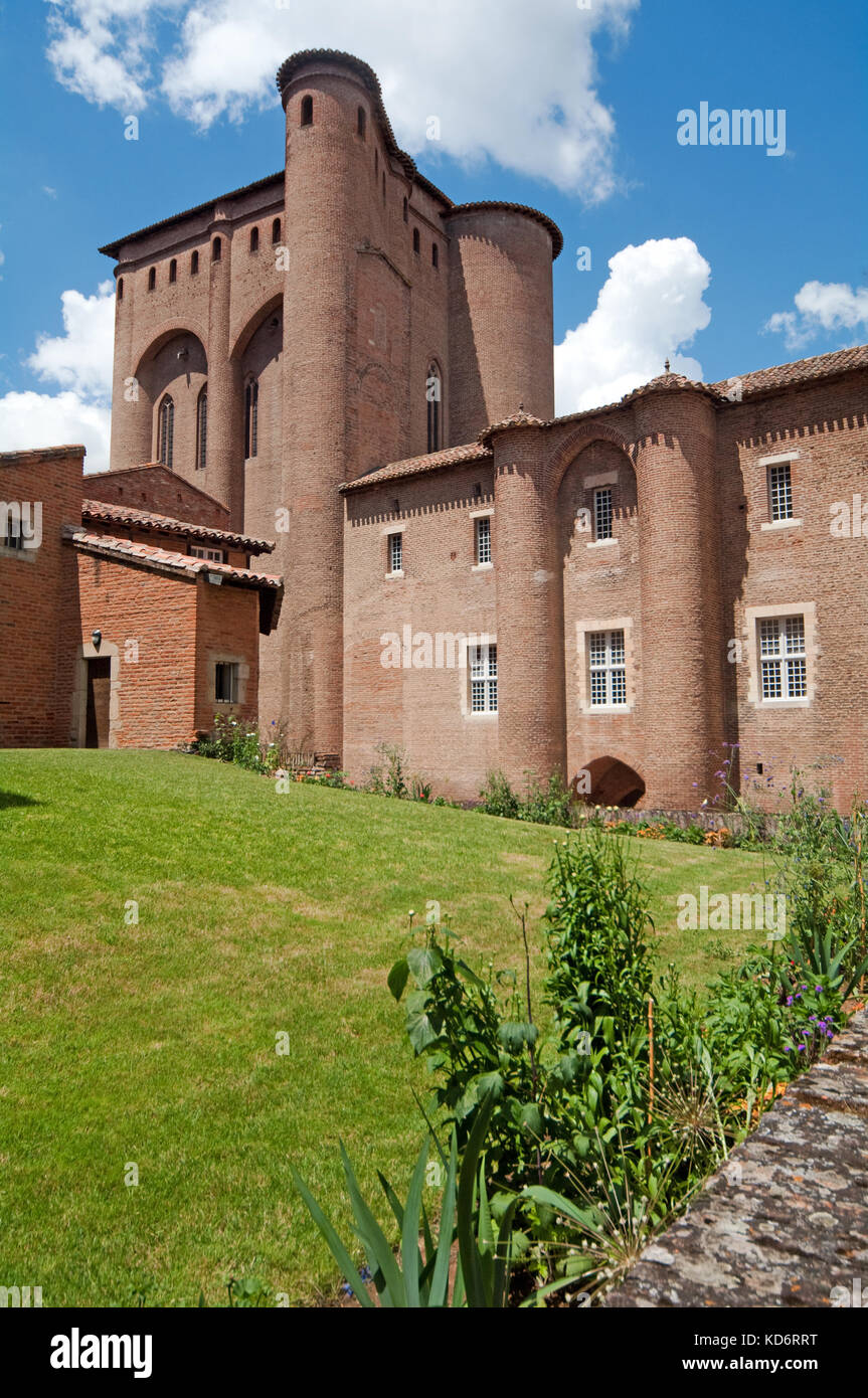 Albi, SW France, Europe, Palais De La Berbie and Toulous-Lautrec Museum, Stock Photo