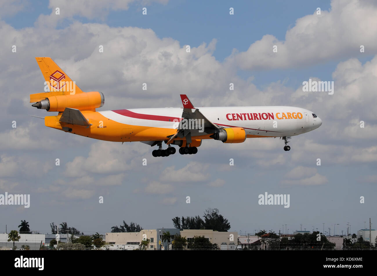 Miami,USA January 30, 2011 Centurion Air Cargo heavy cargo jet