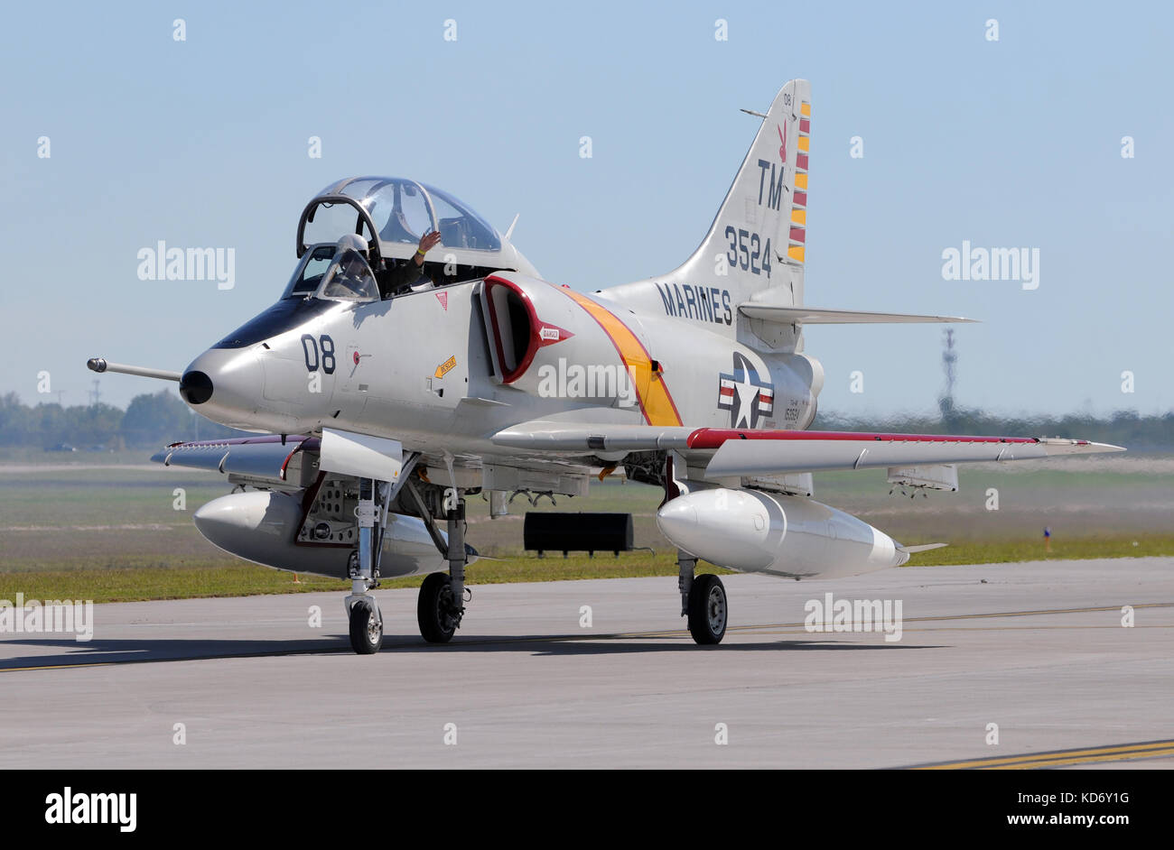 Home Décor Wall Hangings A4 Skyhawk with Naval Aviator Wings Naval