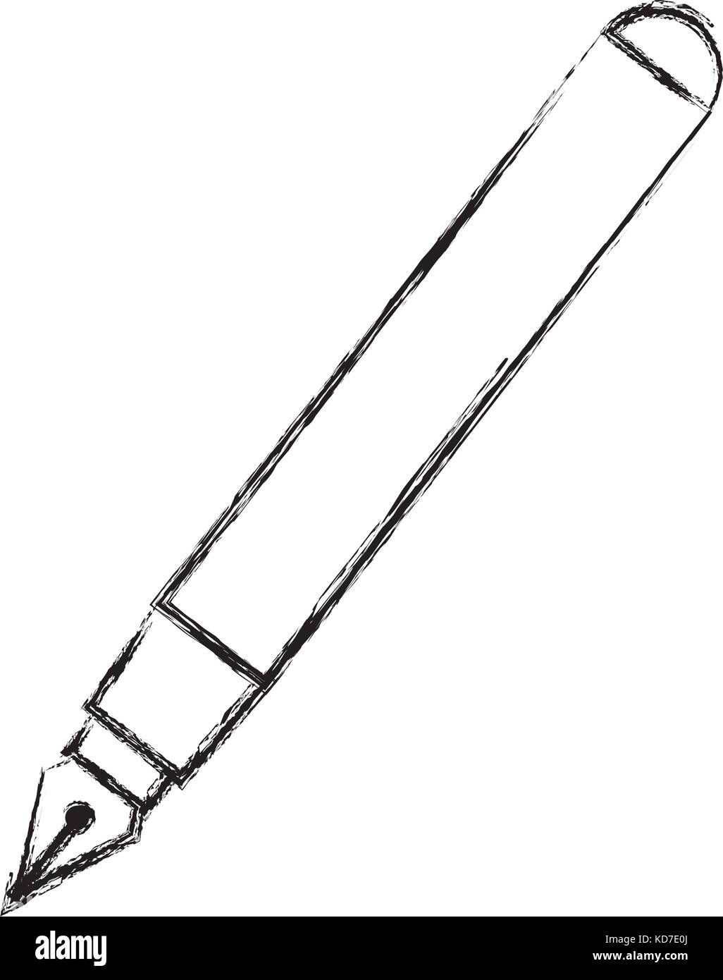 writing pen vector illustration Stock Vector Image & Art - Alamy