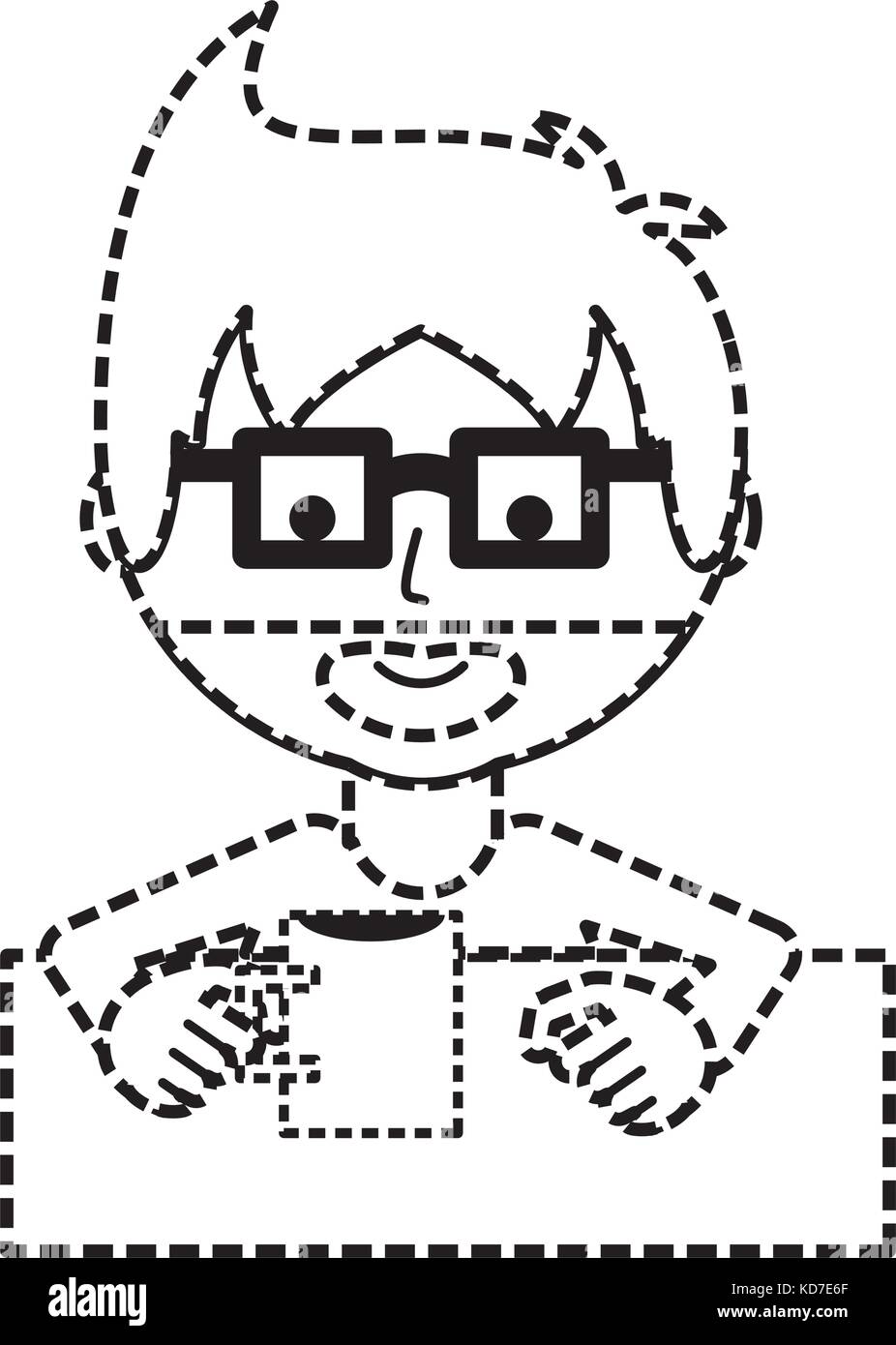 man vector illustration Stock Vector Image & Art - Alamy