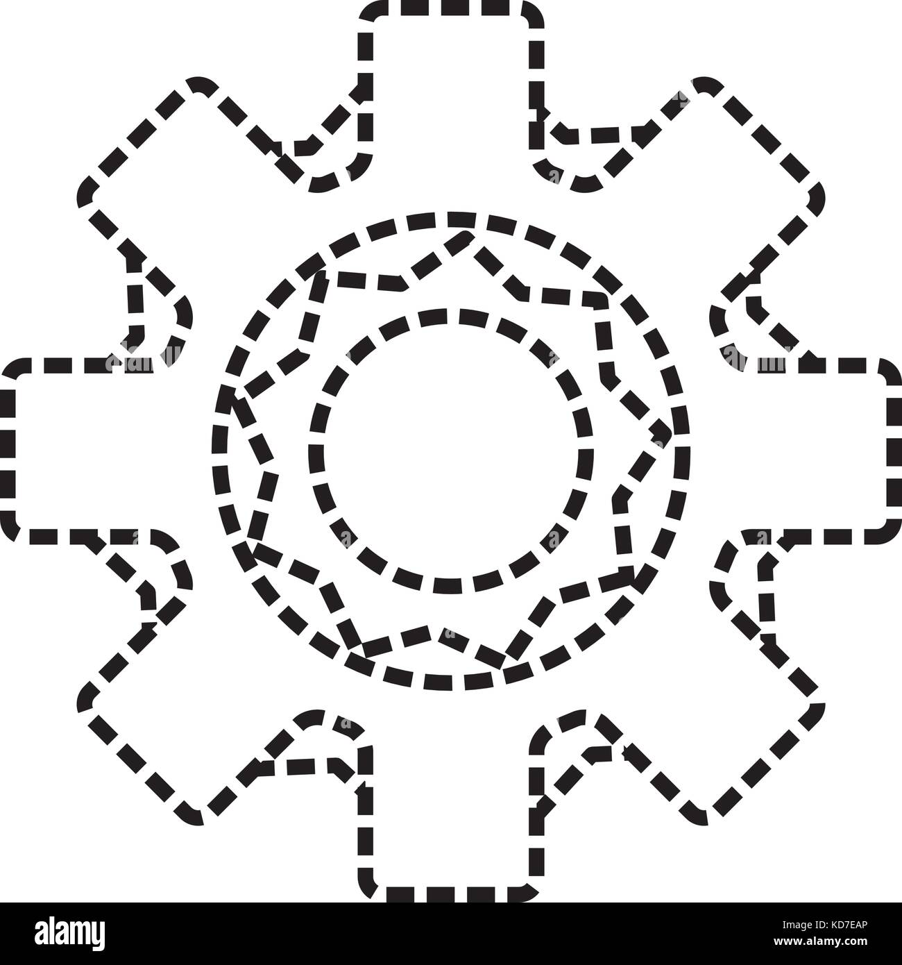 gear vector illustration Stock Vector Image & Art - Alamy