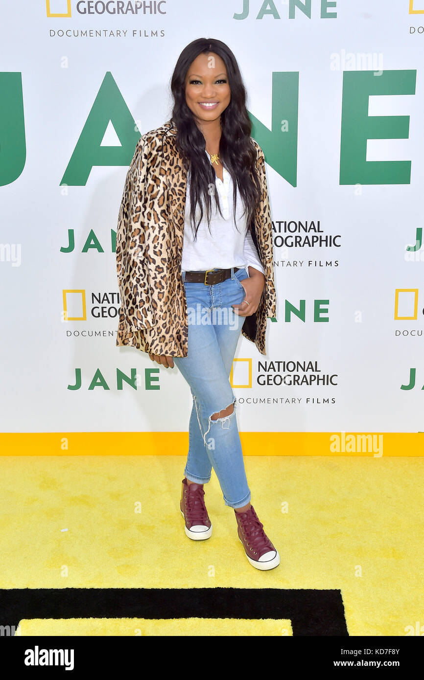 Garcelle Beauvais attends the premiere of National Geographic