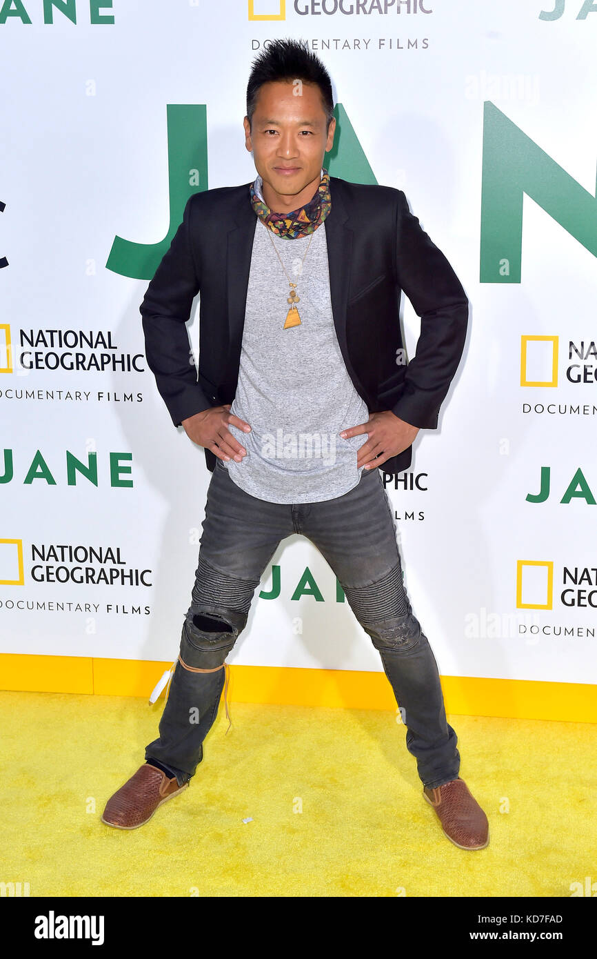 Albert Lin attends the premiere of National Geographic documentary