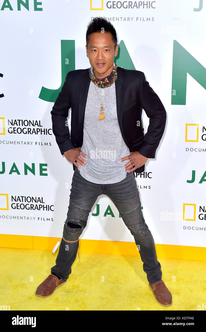 Albert Lin attends the premiere of National Geographic documentary