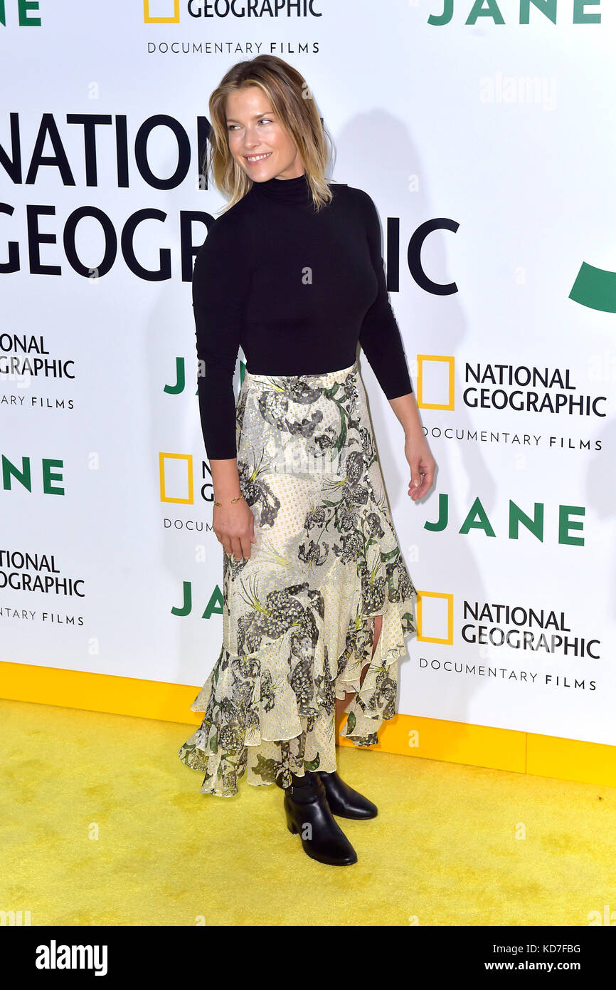 Ali Larter attends the premiere of National Geographic documentary films 'Jane' at the Hollywood Bowl on October 9, 2017 in Hollywood, California. Stock Photo
