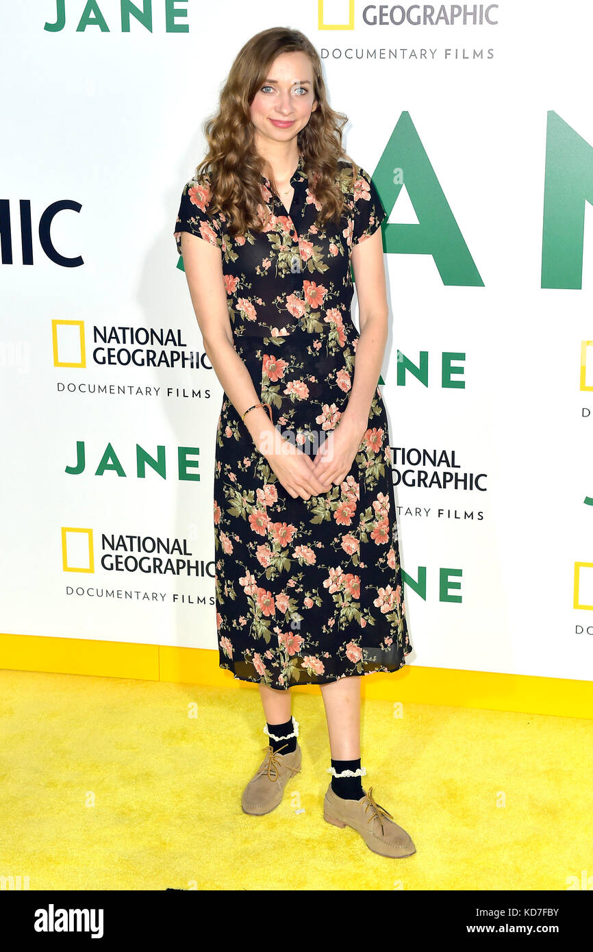 Lauren Lapkus attends the premiere of National Geographic documentary