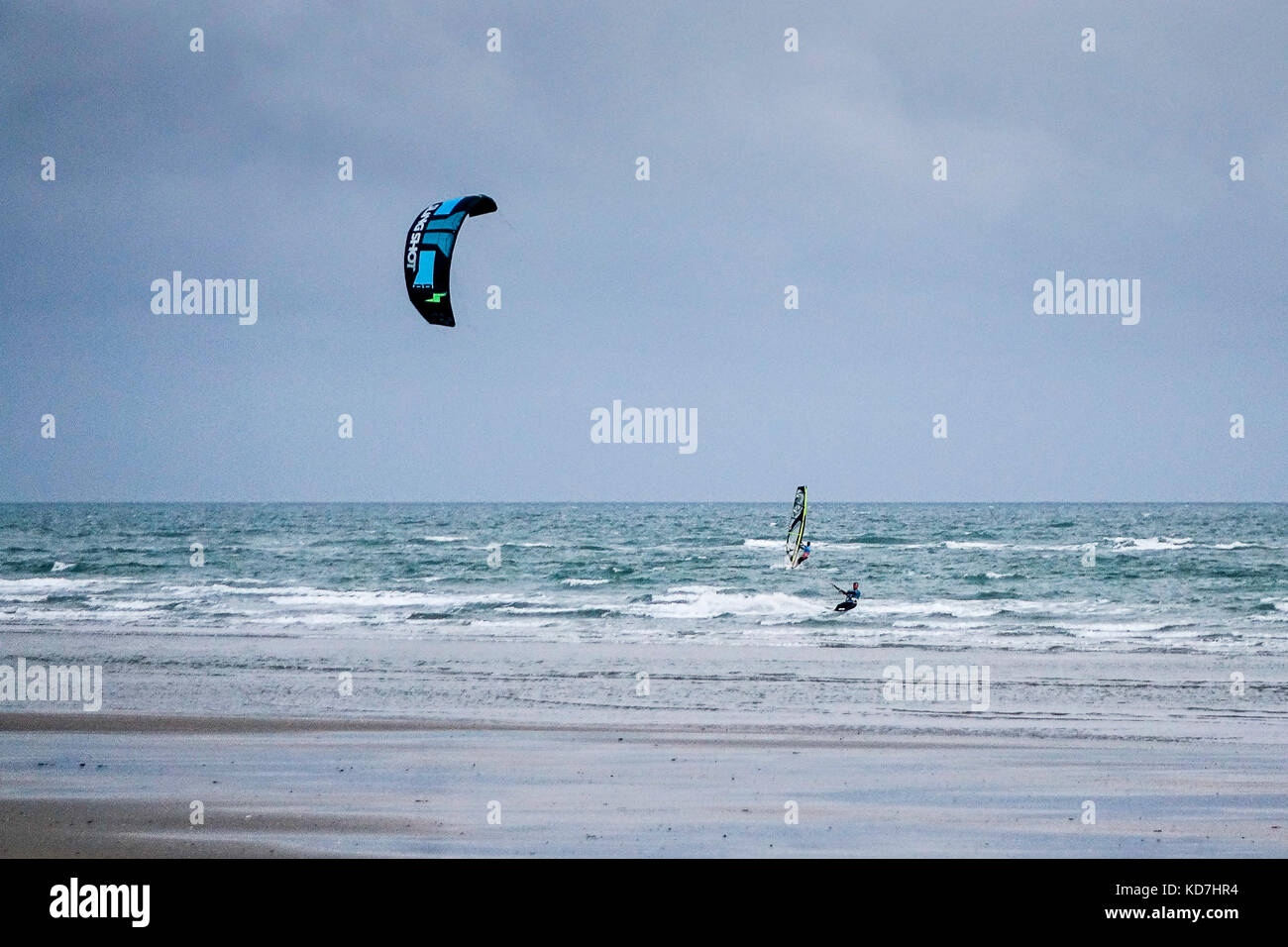 West Strand, West Wittering. 10th October 2017. Low pressure weather