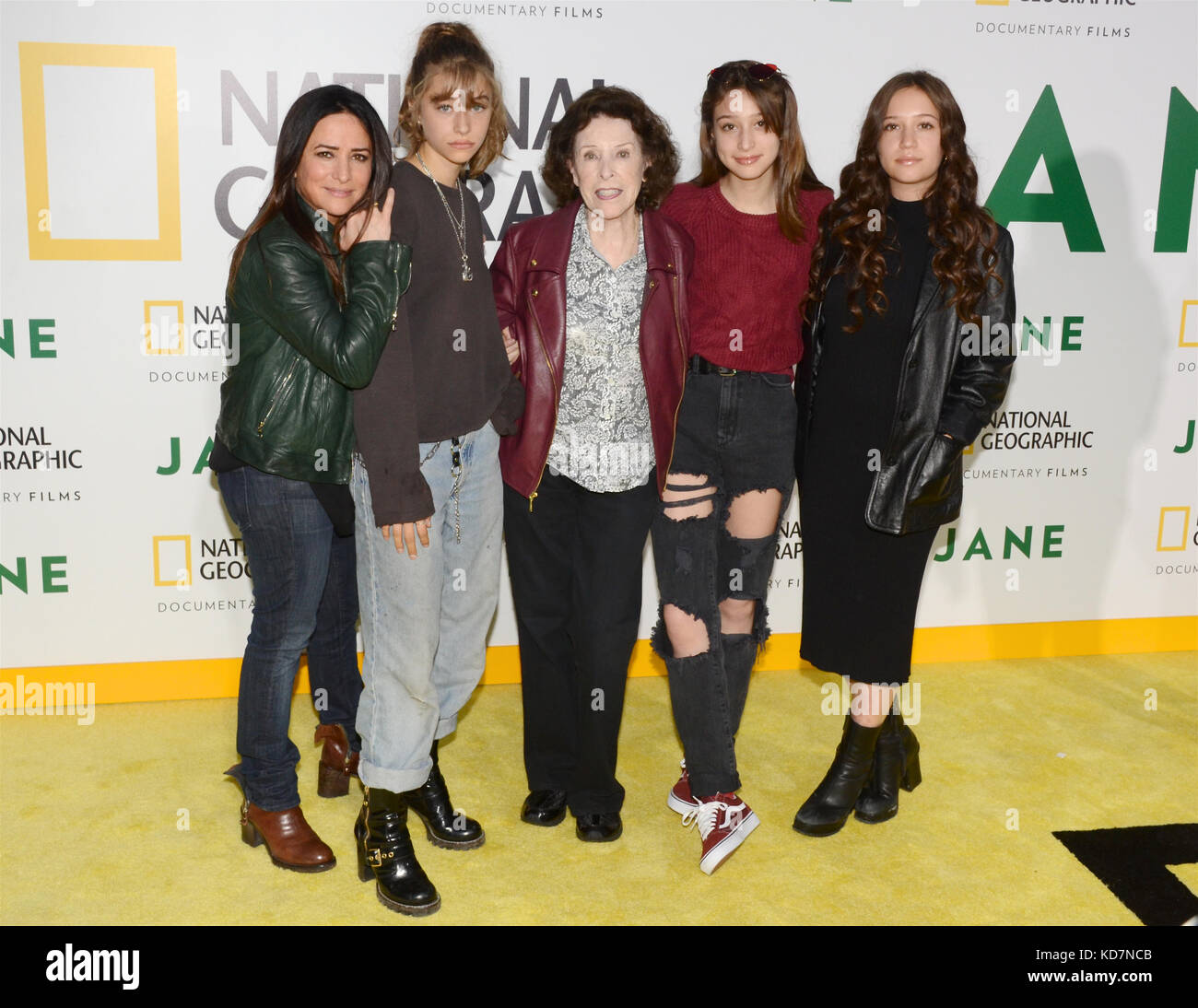 Hollywood, USA. 09th Oct, 2017. Actress Pamela Adlon arrives at the Los Angeles Premiere of National Geographic Documentary Films' 'Jane' at the Hollywood Bowl in Hollywood, California on October 9, 2017. Credit: The Photo Access/Alamy Live News Stock Photo