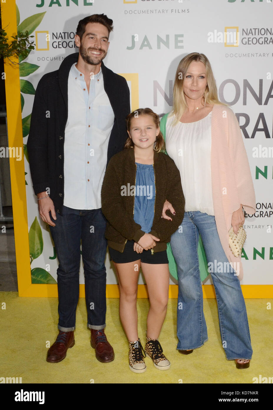 Hollywood, USA. 09th Oct, 2017. Actress Jennie Garth arrives at the Los